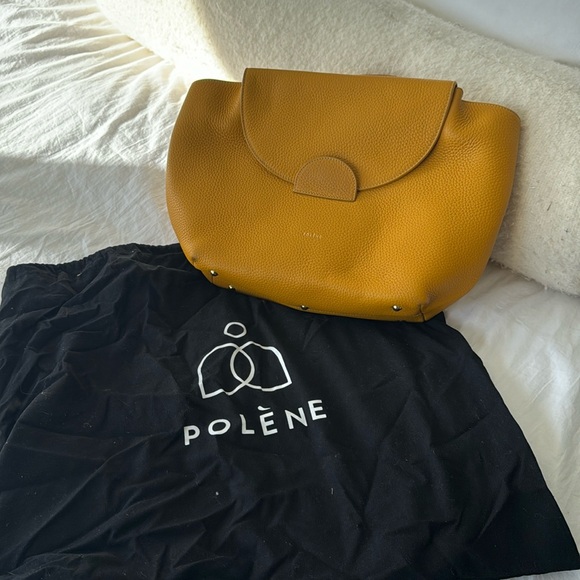 POLENE NUMERO UN EDITION TEXTURED YELLOW , ret.$580 ON SITE. EXQUISITE - Picture 3 of 6